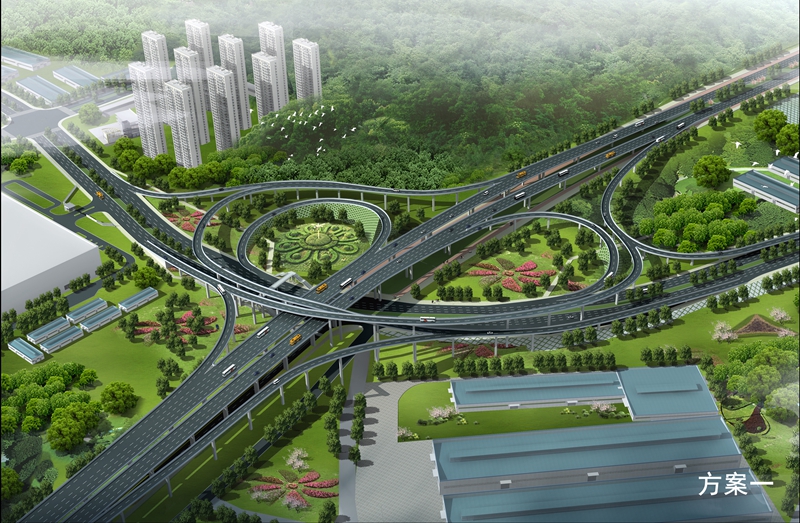 贵州铜仁市松桃至玉屏城际快速道路建设项目为国内特大型市政工程项目，道路总长约129km_副本.jpg